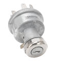 With 2 Keys Tractor Ignition Switch RE45963 Aluminium Alloy Start Switch With 2Keys for 5105 5200 5205 5210 5220. 