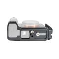 Quick Release L Plate/Bracket Holder hand Grip for Sony A7III / A7RIII / A9 Quick Release Baseplate & side plate Black. 