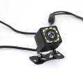 Car Universal 12LED High Definition Night Vision Reversing 8LED Rear View Camera Monitoring CCD Chip 4LED Lights. 