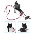 DC7.2-24V Electric Drill Switch Cordless Drill Speed Control Button Trigger Light Power Tool Parts for Bosch Makita. 