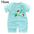 Newborn Kids SUPERIOR Romper Infant Girls Bodysuit Baby Boys Outfits Jumpsuit Clothes Set - Light blue. 
