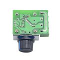 AC 220V 2000W SCR Voltage Regulator Dimming Dimmers Motor Speed Controller Thermostat Electronic Voltage Regulator Module. 