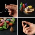 Mixed Flavor Natural Floral Lavender Tower Home Decoration Reflux Aromatherapy Cone Incense Backflow Incense Incense Cones. 