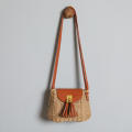 Rattan Woven Purse New Fashion Handbag Boho Beach Bag Crossbody Messenger Bag Gym Bag Makeup Bag Crossbody Bags For Women Tote Bag. 