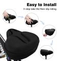 Bike Seat Cushion -Bike Seat Cover for Bicycle Seat and Exercise Bike. 