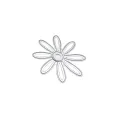 Chrysanthemum Metal Cutting Die Card Paper Frame Stencil Craft DIY Scrapbooking. 