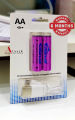 AA Rechargeable Lithum Battery (2500mWh) with Cable. 