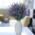 Artificial Flowers Bouquet UV Resistant Shrubs Plants Plastic Home Garen Decors. 