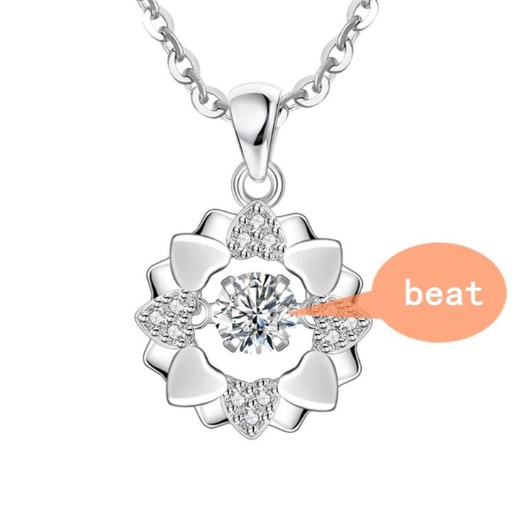 %E3%80%90ZOSR%E3%80%9145CM%20Short%20Necklace%20Pendent%20Round%20Heart%20Silver%20Embellished%20With%20Crystals%20From%20Swarovski%20Wedding%20Party%20Jewelry%20-WH154%20-%20Image%208