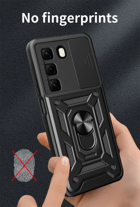 Lenuo%20For%20Infinix%20Hot%2050%204G%20Back%20Cover%20Anti-fall%20Fashion%20Protective%20Shockproof%20Casing%20Armor%20Hard%20Bracket%20Protection%20Phone%20Case%20-%20Image%203
