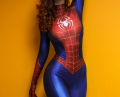 Spiderwoman Cosplay Costume s Kids Printed Spider Superhero Zentai Bodysuits Girl Woman Halloween Suit. 