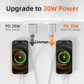 Linman CABLETIME GaN 30W Ultra2025 New -Fast USB-C Wall Charger. 