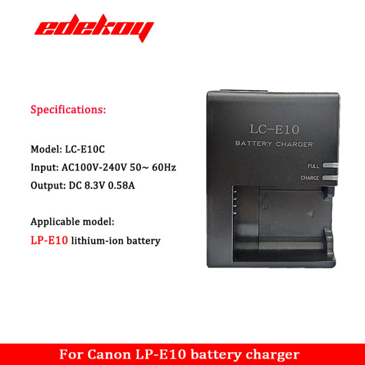 LC-E10/E%20LC-E10C%20BATTERY%20CHARGER%20For%20Canon%20LP-E10%20EOS%201100D%204000D%203000D%201200D%201300D%201500D%20kiss%20X50%20Rebel%20T3%20EU%20Standard%20Plug%20-%20Image%204