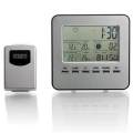 New Weather Station Electronic Weather Forecast Clock with Wireless Transmitter Indoor/Outdoor Temperature and Humidity. 
