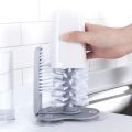 【WEJA】New Creative Wall Suction Cups Glass Cleaning Brush Rotating Plastic Bottles Cleaner Coffee Milk Tea Cups Brush Washing. 