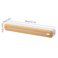 2in1 Plastic Wrap Dispenser Cling Film Dispenser Cutter Saran Wrap Dispenser Aluminum Foil Parchment Paper Injector Kitchen Tool. 