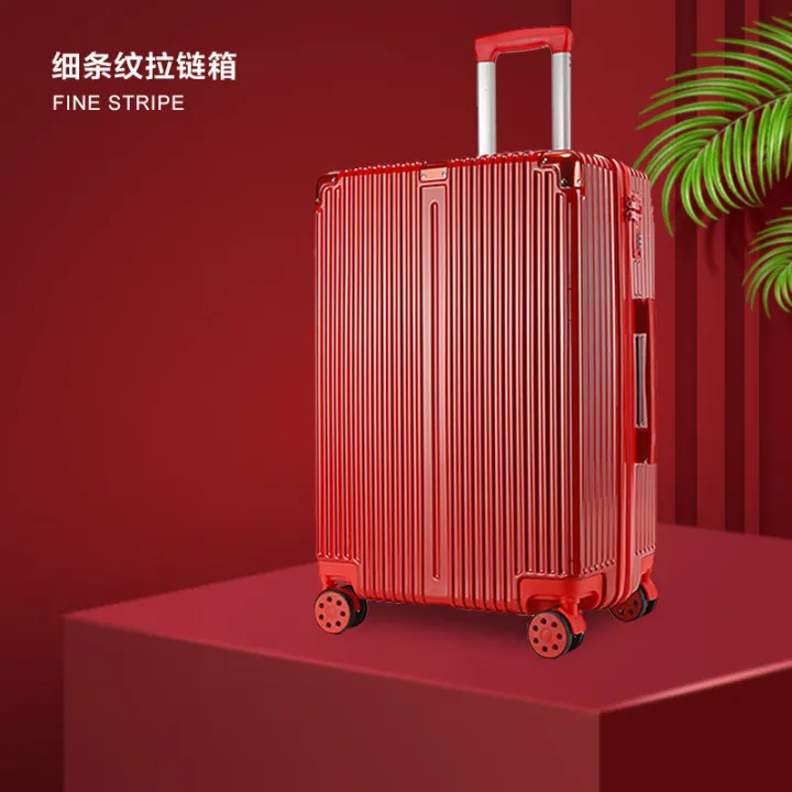 Wedding%20Box%20Bridal%20Suitcase%20Box%20Red%20Universal%20Wheel%20Trolley%20Case%20Female%20Bride%20Makeup%20Bag%20Fresh%20Wedding%20-%20Image%209