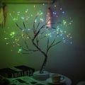 LED Night Light Mini Christmas Tree Copper Wire Garland Lamp For Kids Home Bedroom Decoration Decor Fairy Light Holiday lighting. 