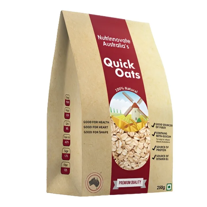Nutrinnovate Australia Quick Oats 250g