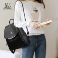 LouisWill Women’s Backpack Shoulders Bag Waterproof PU Large Capacity Backpack Lightweight Laptop Backpack Casual Zipper Packs Multiple Pockets For Girls Teens Women’ Fashion. 