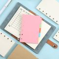 A7 6-hole Loose-leaf Notebook Refill Paper A7 Handbook Inner Page Cute Notebook Loose-leaf Paper Mini Notebooks and Journals. 