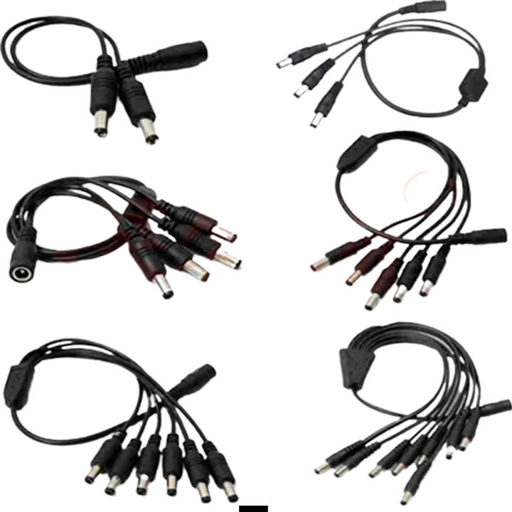 Osdhezcn DC Power Jack 5.5x2.1mm DC Power Cable 1 Female To 2 Male Plug Splitter Adapter For Security Cctv Camera And Led Strip 7e4d18dc F7fa 456a Aced 54ce6605bd41.66da8a6af6e92ce7fd6740c304f43fa6