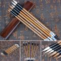 Chinese Caligraphy Writing Painting Brushes Wolf Hair Drawing Brush. 