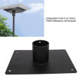 Satellite Flat Pipe Adapter Satellite Pipe Adapter Easy To Install Strong Load Bearing for Roof. 