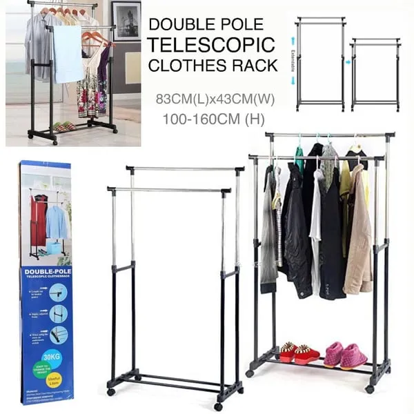 Double%20Pole%20Clothes%20Rack%20-%20Silver%20Double%20Pole%20Telescopic%20Clothes%20Hanger,%20Garment%20Drying%20Rack%20with%20Rolling%20Wheels%20stand%20-%20Image%207