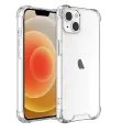 【ThinkWay】Transparent Shockproof Case for iPhone 13 12 Mini 11 Pro Max XS XR 6S 7 8 Plus Clear Anti-Knock Phone Shell Soft TPU Back Cover. 