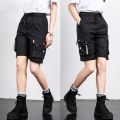 Shorts Women over the Knee Summer Thin Student Korean Style Loose Sports Versatile Slimming Leisure Cargo Fifth Pants Women. 