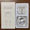 iPhone 13 pro max 20W USB-C Power Adapter USB-C to Lightning Cable Charging Dock For Apple Wall Charger. 