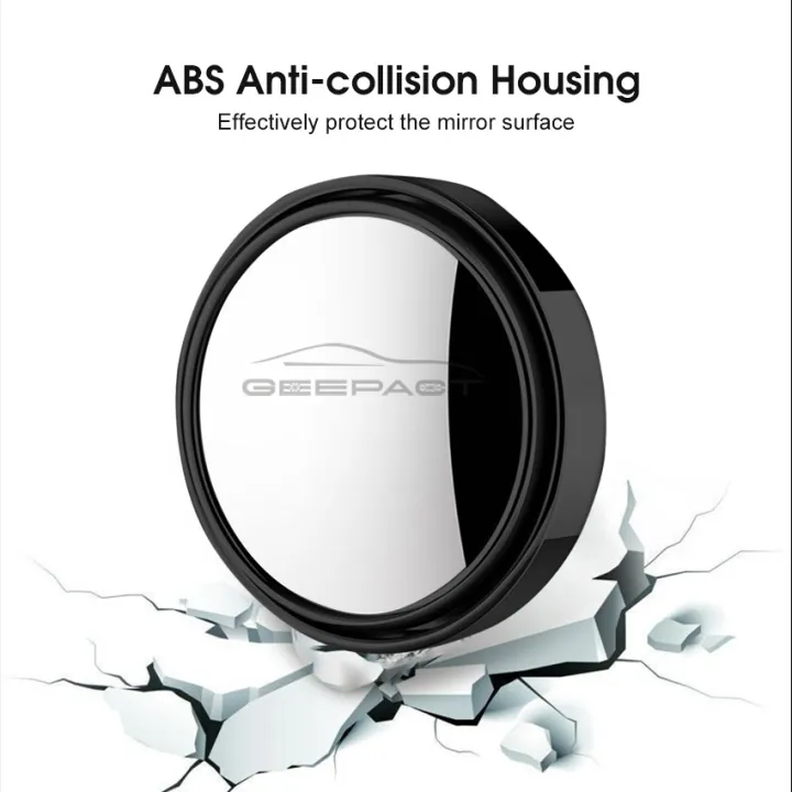 Geepact%202pcs%20Rearview%20Mirror%20360%C2%B0%20Adjustable%20Blind%20Spot%20Mirror%20Car%20side%20mirror%20Convex%20Mirror%20Double%20Side%20Reversing%20Mirror%20Auxiliary%20Mirror%20Automobile%20Exterior%20Rear%20View%20Reversing%20Parking%20Mirror%20Safety%20Driving%20-%20Image%204