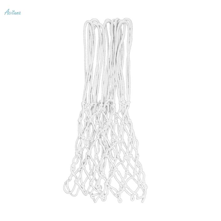 Durable%20Basketball%20Hoop%20Net%20Heavy%20Duty%20Night%20Glow%2012-Loop%20Mesh%20Yellow%20-%20Image%207