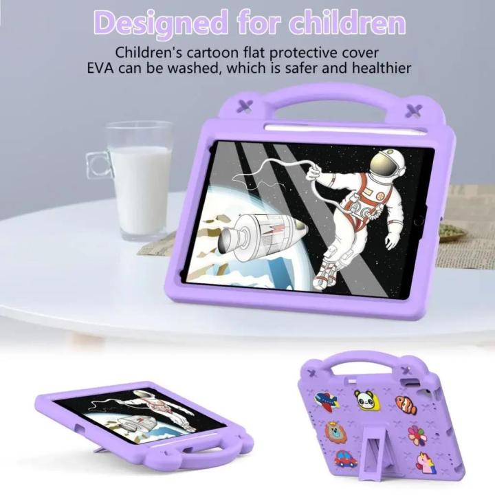 Kids%20EVA%20Foam%20Funda%20For%20iPad%20Pro%2011%20inch%202022%202021%202020%202018%204th%203rd%202nd%201st%20Gen%20Case%20with%20Pencil%20Slot%20Portable%20Shockproof%20Cover%20-%20Image%207