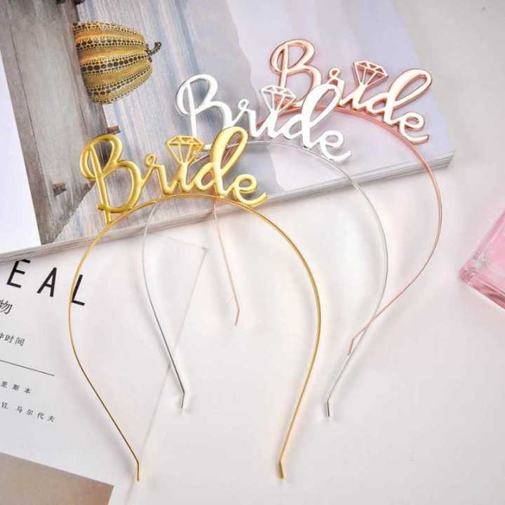 Bride%20To%20Be%20Tiara%20(Gold%20/%20Silver%20/%20Rose%20Gold)%20%20Bachelorette%20Party%20Decorations%20%20Tiara%20for%20Bridal%20Shower%20Parties%20-%20Image%203