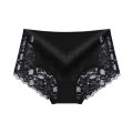 Seamless Panties Women Lace Mid Waist Underwear Female Woman Soft Silk Panti Briefs Big Plus Size XXXL Woman Bragas Panty Femme. 