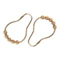 Easy Install Rustproof Shower Curtain Hooks Frictionless Stainless Steel - Easy Glide Shower Rings 24 Hooks. 