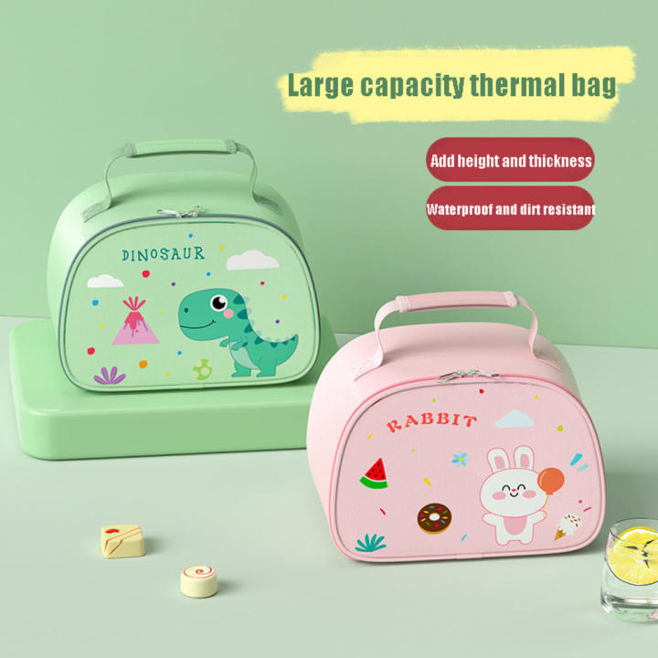 Primary School Lunch Bag Stylish Lunch Bag For Children Insulated Bento Box Bag Cute Handbag For Primary School Lunch Adorable Lunch Bag For Kids