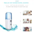 30ml Rechargeable Mini Humidifier Mist Maker Portable Small Wireless Nano Personal Face Sprayer Cool Mist Maker Fogger Humidifier. 