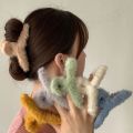 Dincior Clamp Girl Dongdaemun Furry Hair Clip Accessories Hair Catch. 