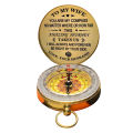 Directional Compass Christmas Style Glossy Rust-proof Compass Decor. 