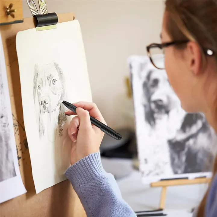 Retractable%20Eraser%20and%20Refill%20Mechanical%203.8mm%20Pen%20Style%20Art%20Eraser%20for%20Artists%20Drawing,%20Students%20Teachers%20B%20-%20Image%205