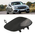 Front Bumper Tow Hook Cover Prevent Leakage A2058850724 Replacement for Benz C-Class C205 W205 Tow Hook Eye Towing Eye. 