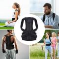 Reinforced Belt Lumbar Column Posture Corrector Vest Adjustable Back Support Strap Shoulder Spine Brace Neck Stretcher Trainer. 