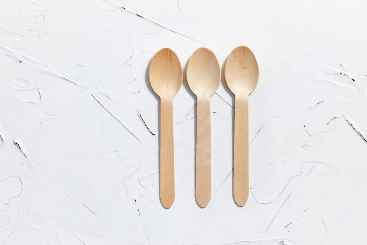 16cm Wooden Spoons, No Plastic, Earth-Friendly Spoon, Disposable ...