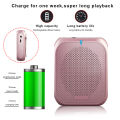 K400 Portable Microphone Voice Amplifier Megaphone Fm Mp3 With Wired Microphonefor Teacher Training Tour. 