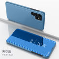 For Samsung Galaxy S23 Ultra 5G Case Smart Mirror Leather Flip Stand Phone Case For Samsung S23 Plus S 23 FE S23Ultra Back Cover. 