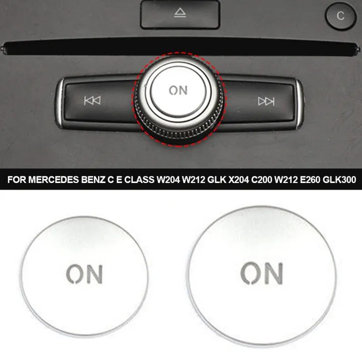 FG Car Console CD Panel Multimedia Switch Buttons Sequins Volume Button ...