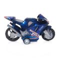 Best Gift Educational Plastic Four-wheel Kids Mini Motorcycle Model Motorbike Model Motorcycle Toy Pull Back Car. 